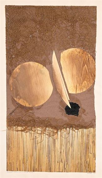 Collage by Horst Egon Kalinowski, 1960