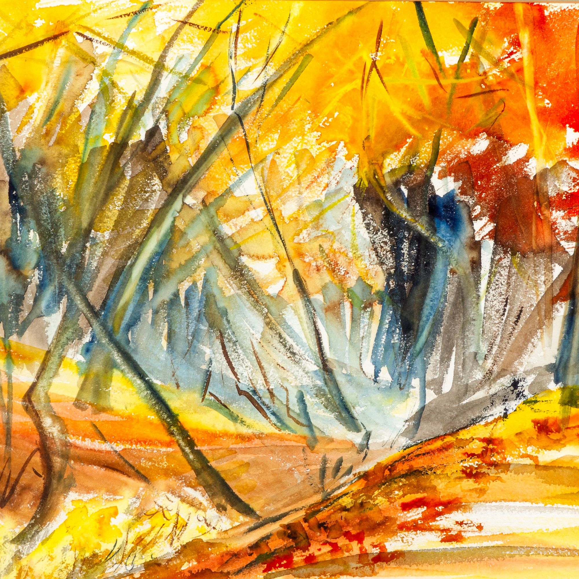 Artwork by Renate Dollinger, Renate Dollinger (German b. 1926, Made of color on paper