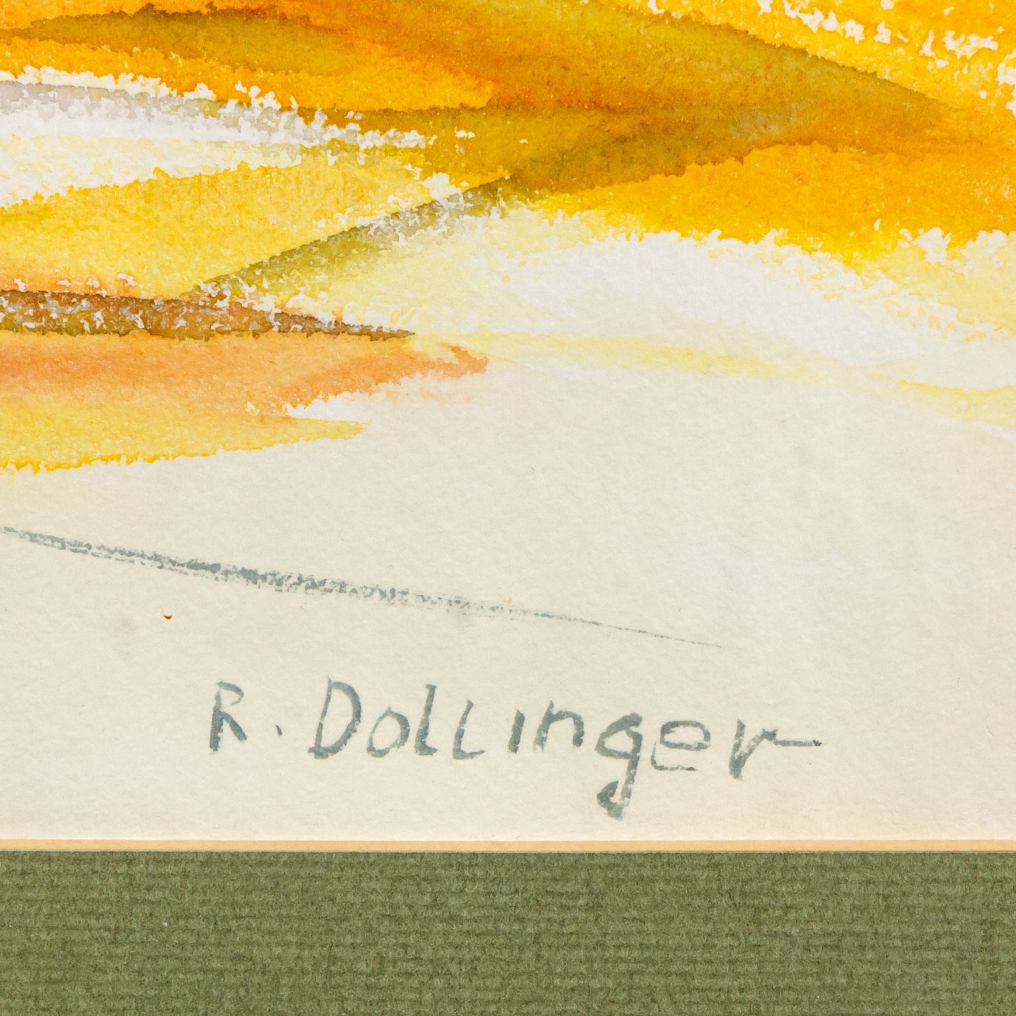 Artwork by Renate Dollinger, Renate Dollinger (German b. 1926, Made of color on paper