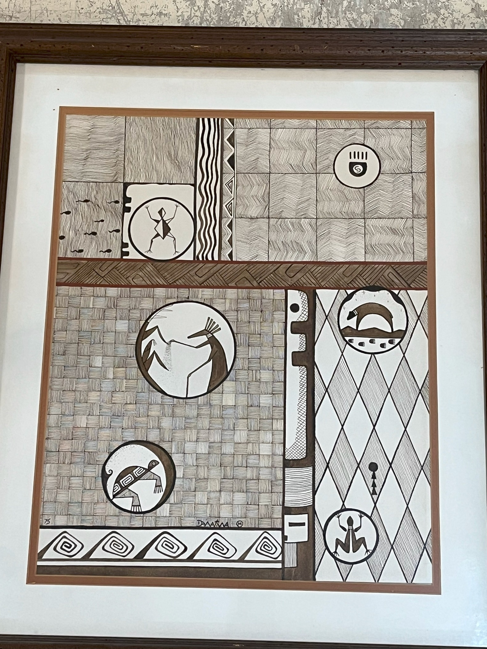 Milland Lomakema | Hopi Clan Symbols By MILLAND LOMAKEMA, DAWAKEMA ...