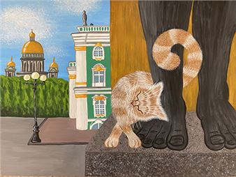 Exhibition of the winners of the Portrait of a Hermitage Cat competition - Hermitage-Vyborg Exhibition Centre