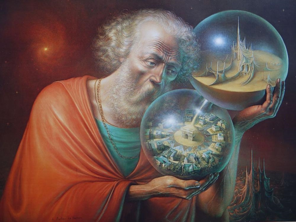 André Martins de Barros | Créateurs de Mondes (1985) | MutualArt