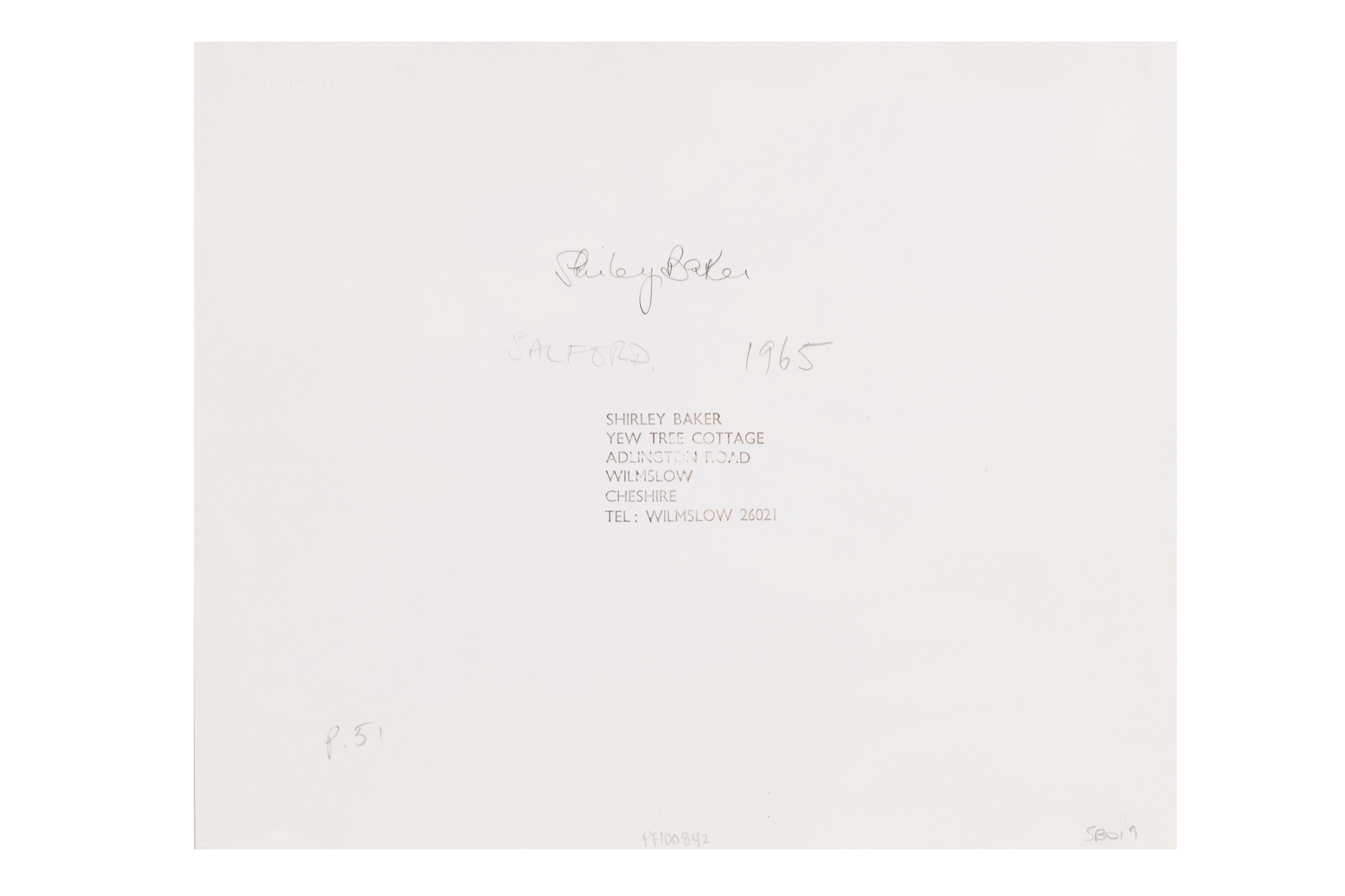 Artwork by Shirley Baker, TWO BOYS, Made of silver gelatin print