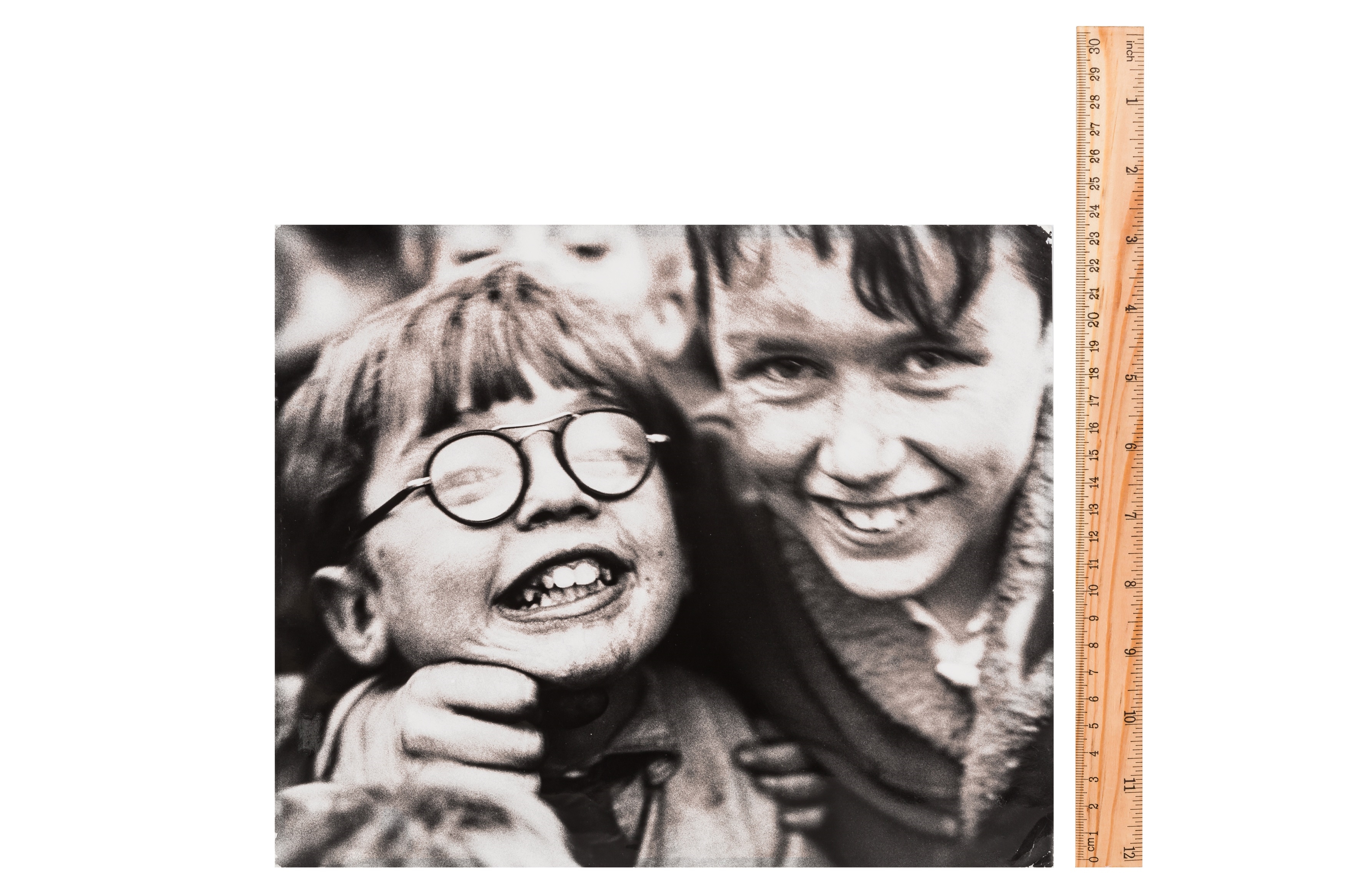 Artwork by Shirley Baker, TWO BOYS, Made of silver gelatin print