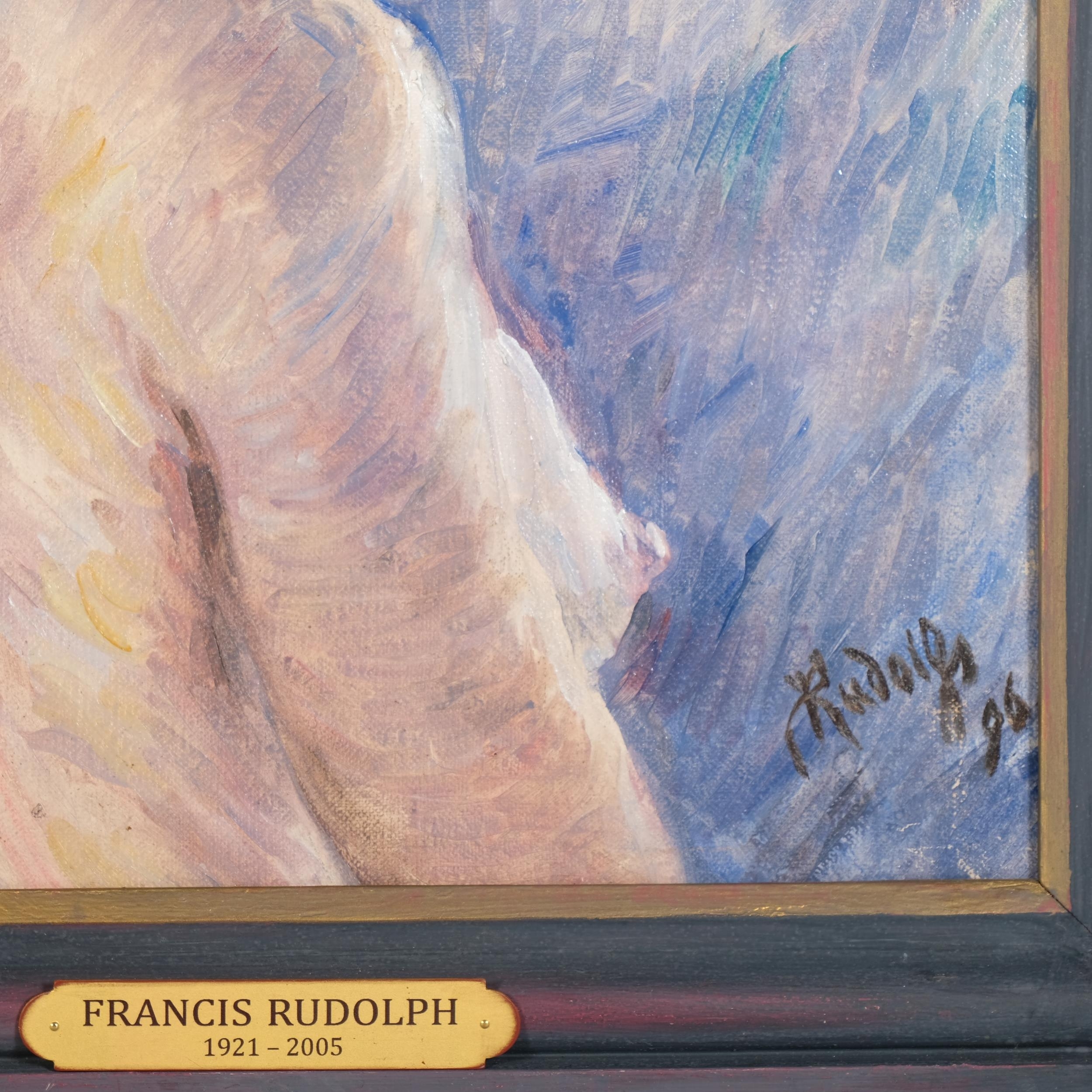 Francis Rudolph | oil on canvas (1996) | MutualArt
