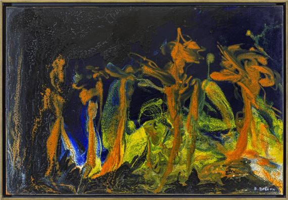 Matter Painting by Ralph Balson, circa 1961