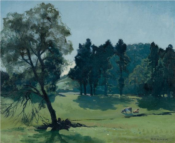 Summer Pastoral by Elioth Gruner, circa 1931