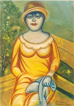 Blue Woman - Michail Ivanovic Kursin