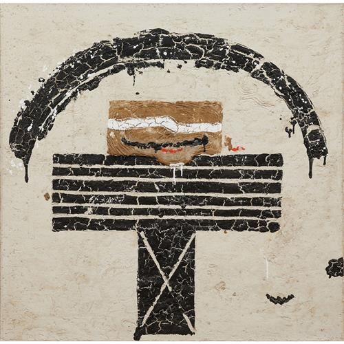 Elwyn Lynn | Embattled Cross and Rainbow (1985) | MutualArt