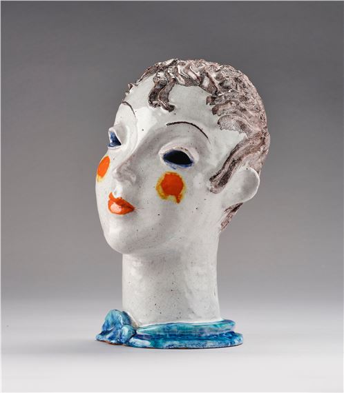 Walter Bosse, a large man’s head, Kufstein, 1924-37 by Walter Bosse, 2022