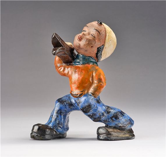 Walter Bosse, a skier, probably Tonindustrie Scheibbs by Walter Bosse