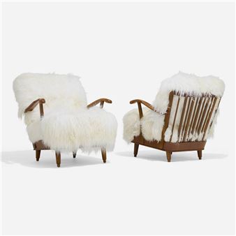 Lounge chairs, pair - Svante Skogh