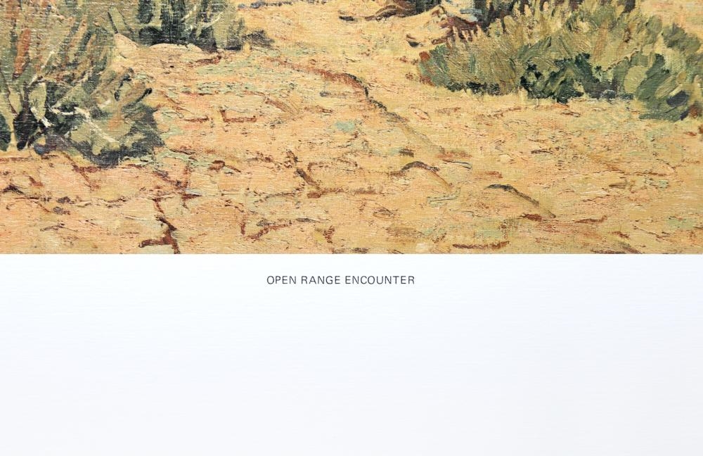 Robert Lougheed | OPEN RANGE ENCOUNTER (1976) | MutualArt