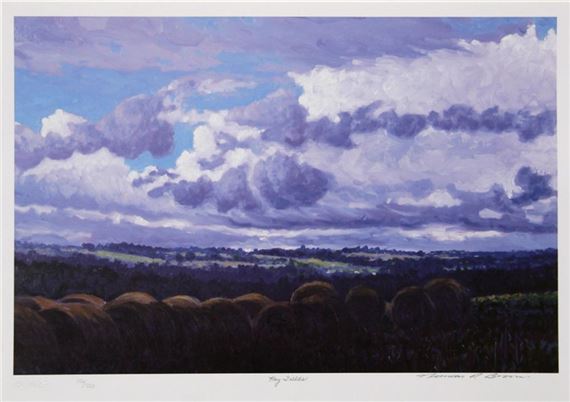 Norman R. Brown | HAY FIELDS (1998) | MutualArt