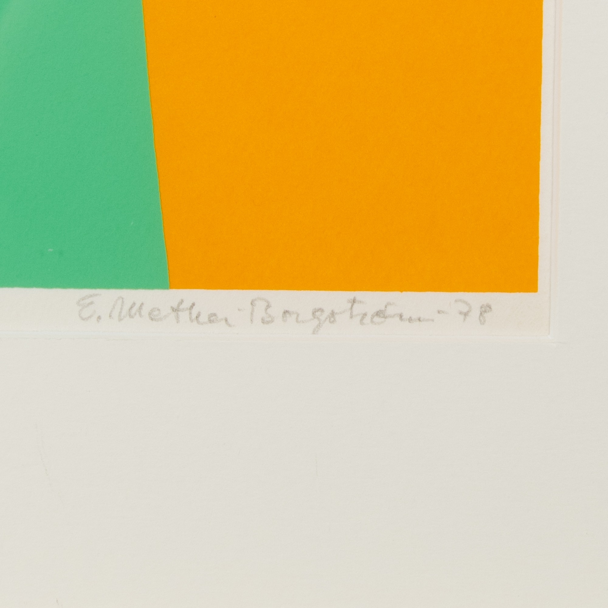 Artwork by Ernst Mether-Borgström, Composition, Made of serigraph