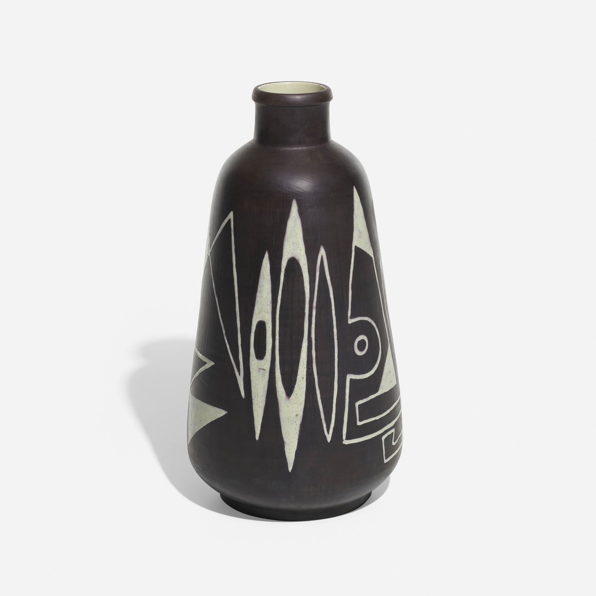 Artwork by Axel Brüel, Vase, Made of glazed stoneware