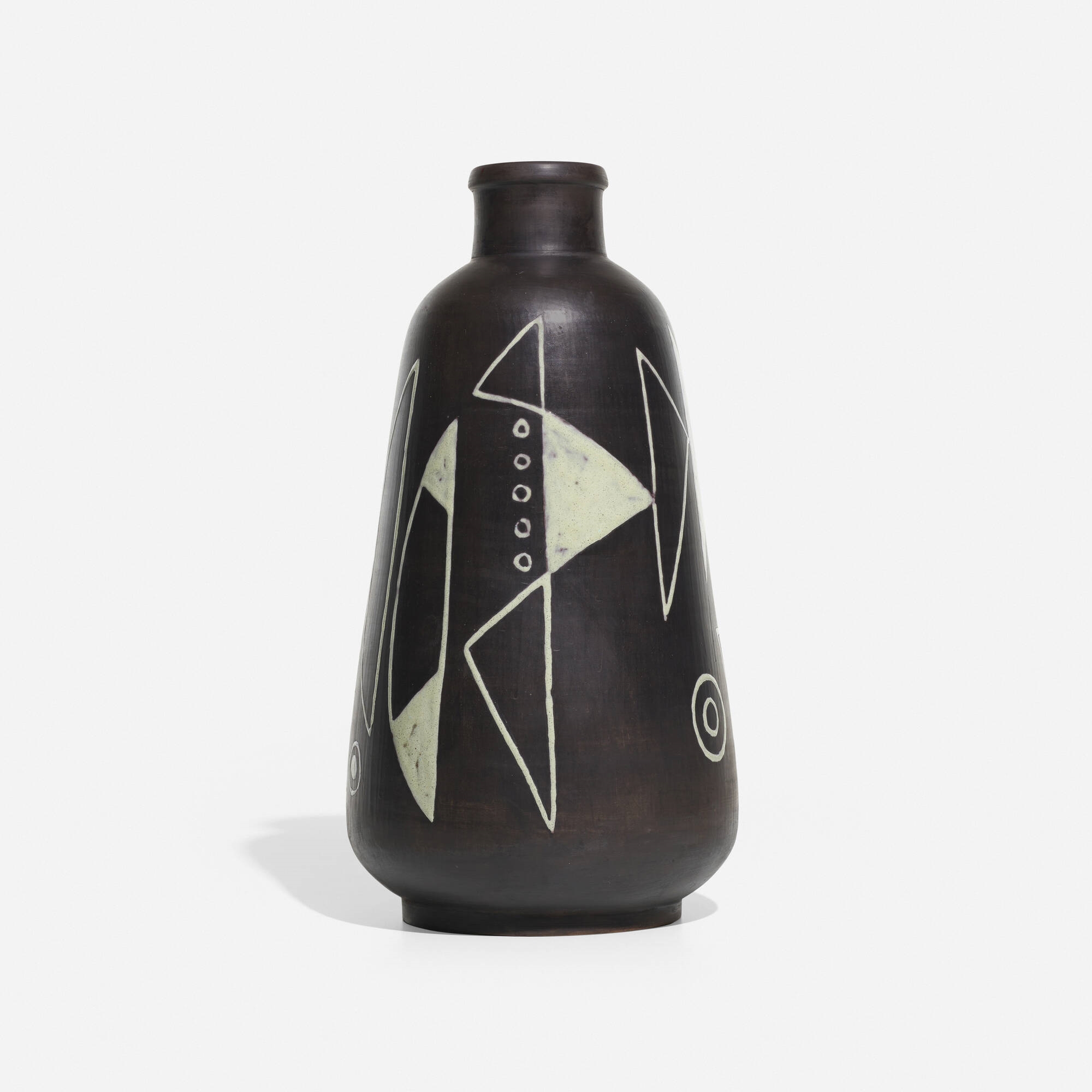 Artwork by Axel Brüel, Vase, Made of glazed stoneware