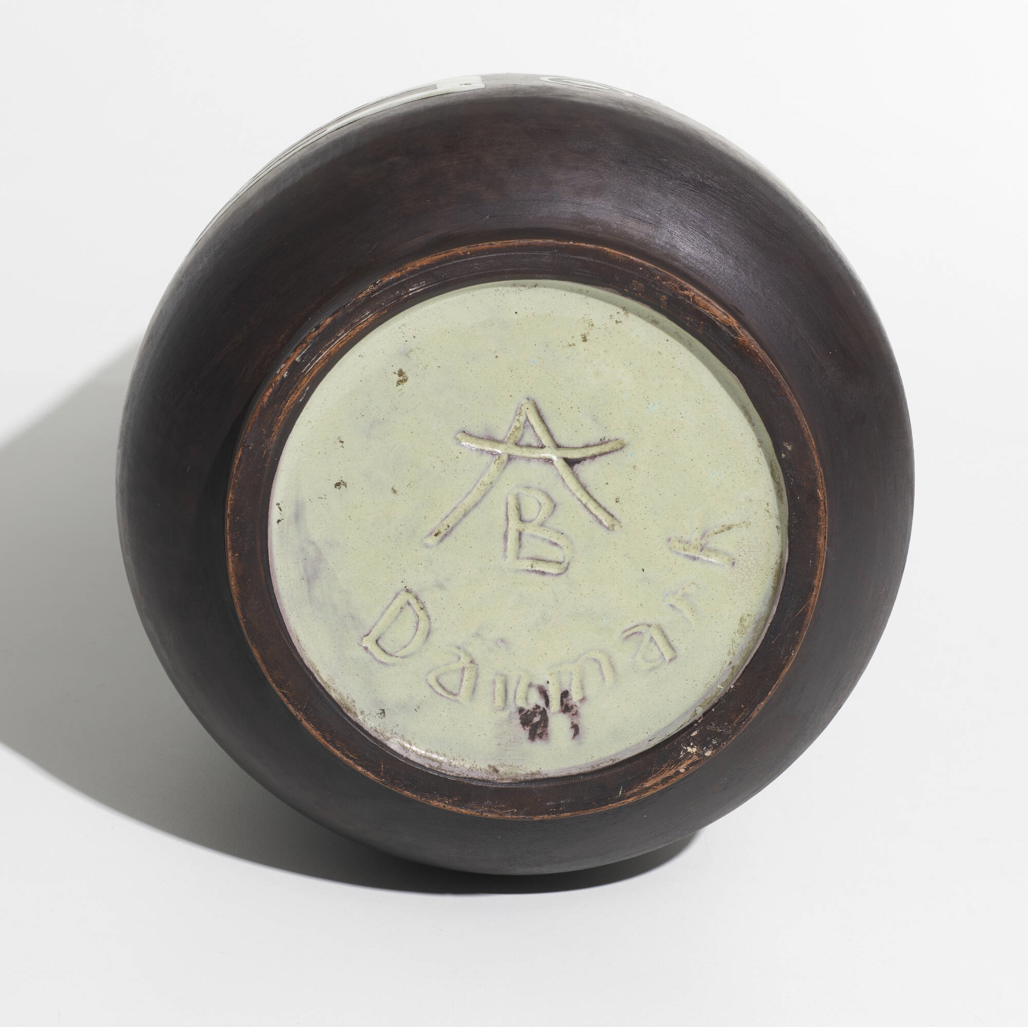 Artwork by Axel Brüel, Vase, Made of glazed stoneware