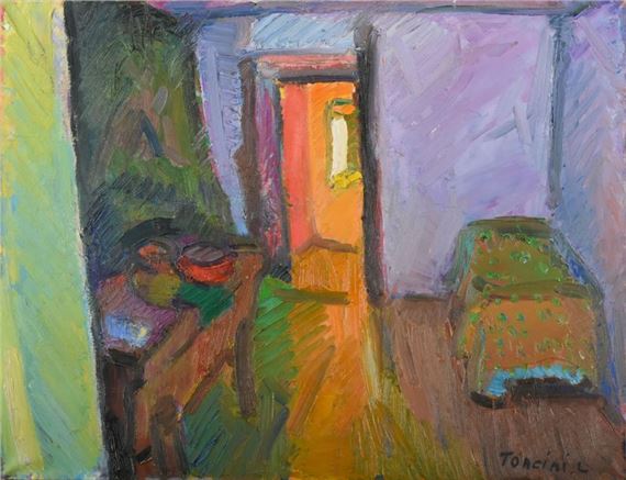 The bedroom by Louis Toncini