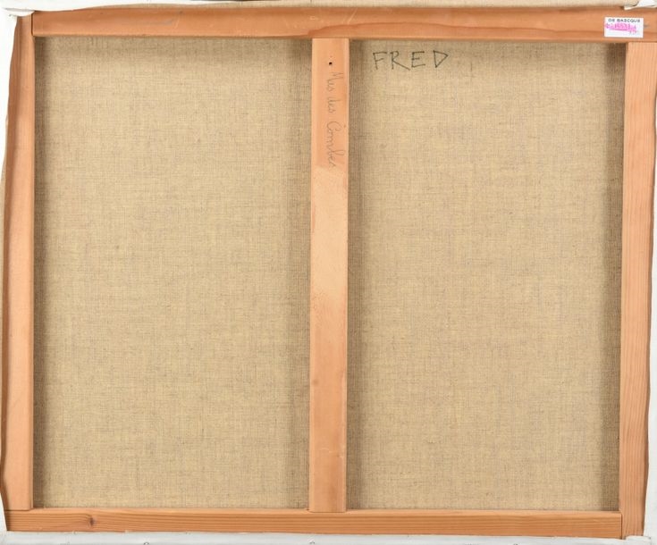 Artwork by Adrien Seguin, Mas des Combes, Made of Oil on canvas