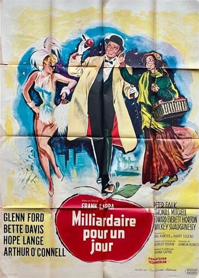 MILLARDAIRE POUR UN JOUR / POCKETFUL OF MIRACLES Frank... - Lot 620 - Tessier & Sarrou et Associés