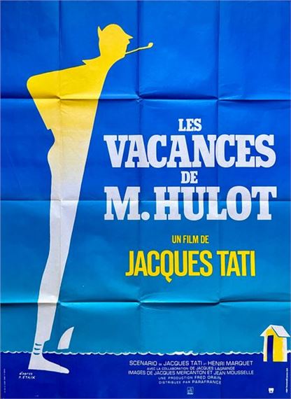 Pierre Étaix | LES VACANCES DE Mr HULOT Jacques Tati. 1953 120x160