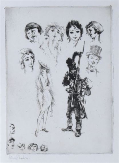 Le Grognard by Edgar Chahine