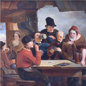 Hostel scene - J. van de Velde