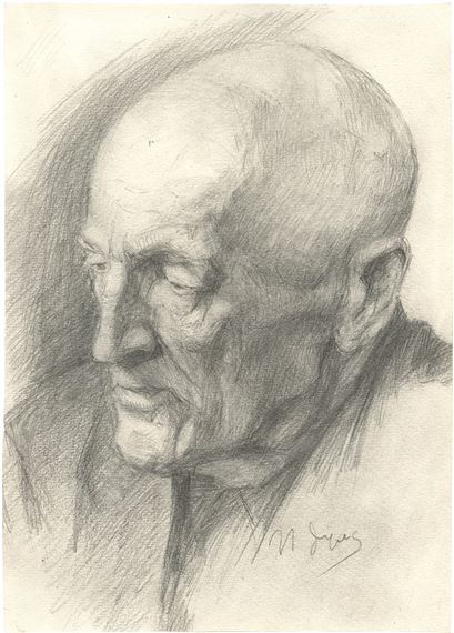 Portrait of a man - Pyotr Maximilianovich Dulsky