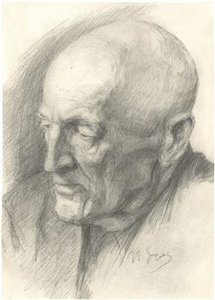 Portrait of a man - Pyotr Maximilianovich Dulsky