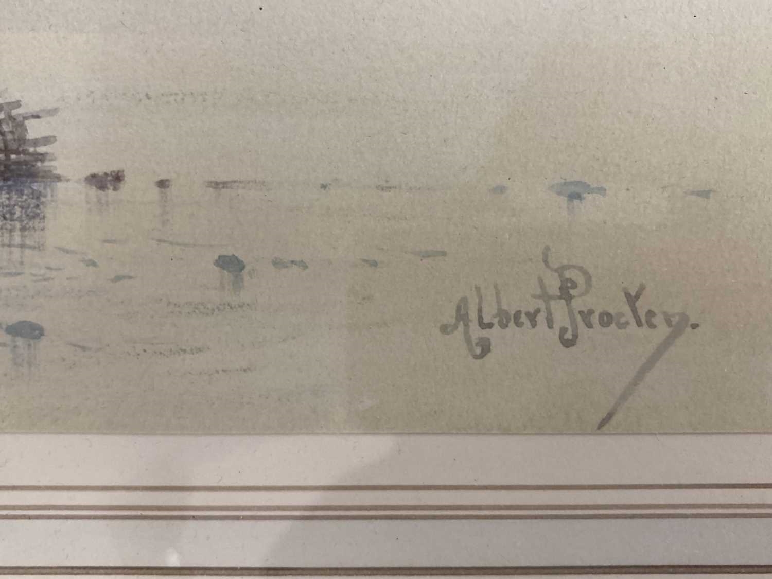 Artwork by Albert Proctor, Beached Vessel, Made of Watercolour