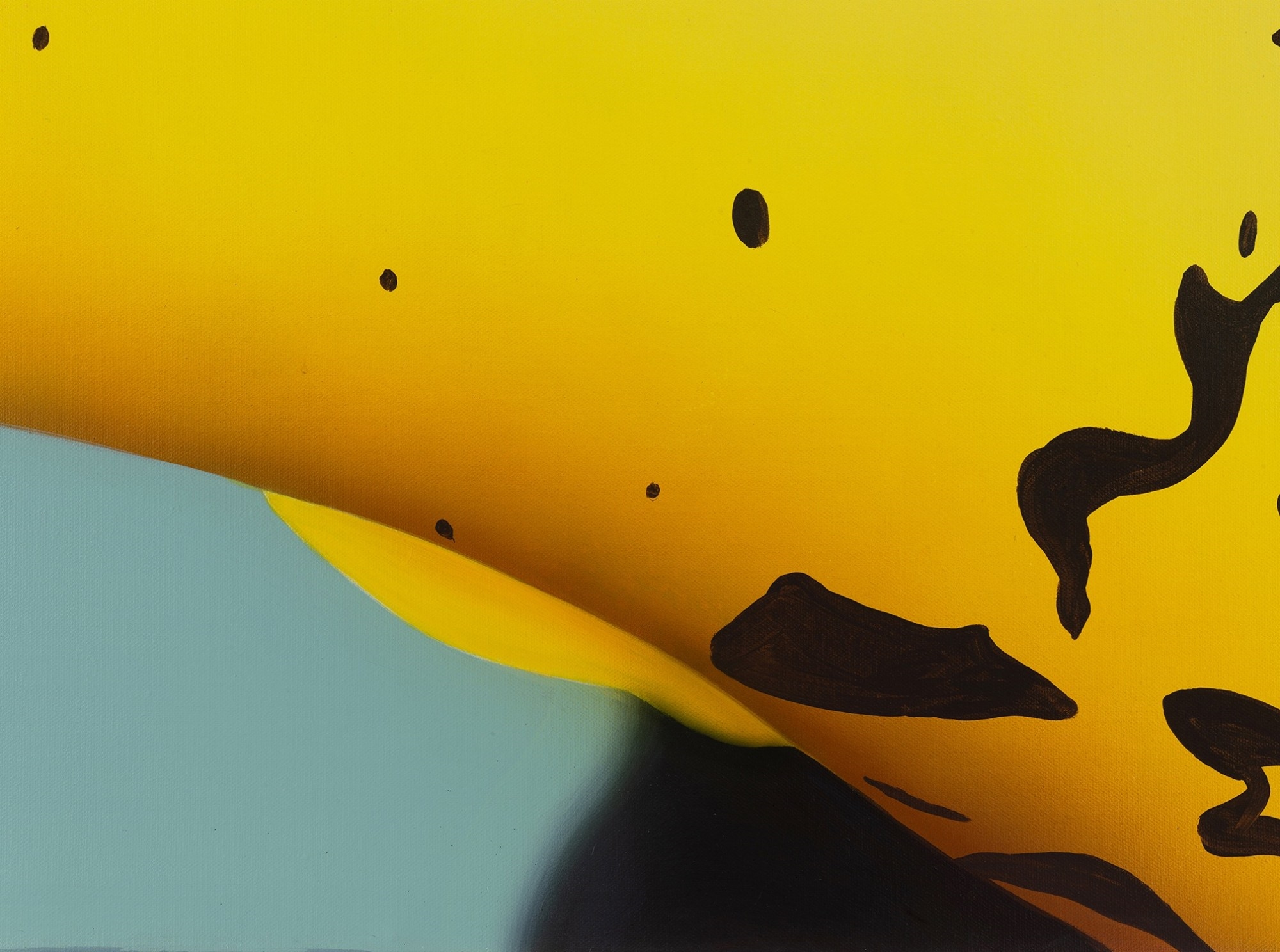 Artwork by Sun Yitian, A Tender Panther, Made of acrylic on canvas