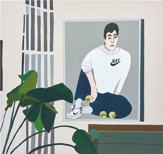 Wimbledon 1 by Jonas Wood, Executed in 2011