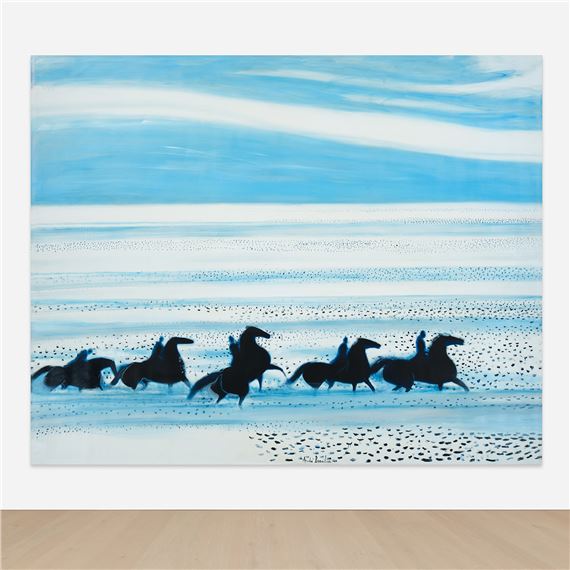Andre Brasilier | Les chevaux de Neptune (1977) | MutualArt