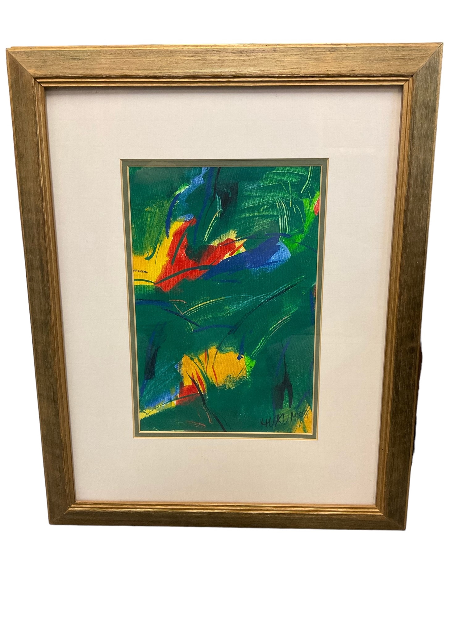 Artwork by Hukum Lal Verma, abstracts, Made of acrylics