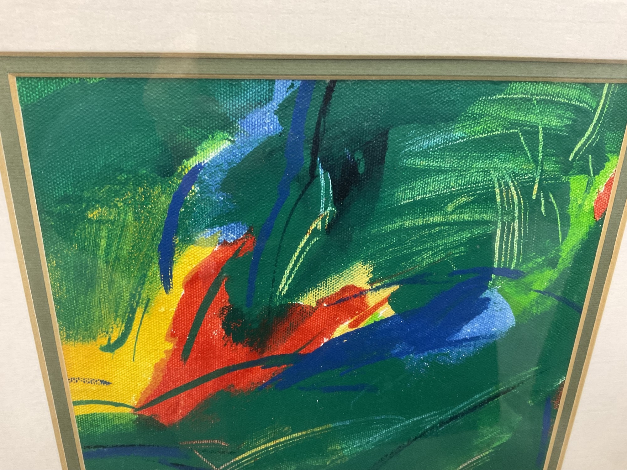 Artwork by Hukum Lal Verma, abstracts, Made of acrylics