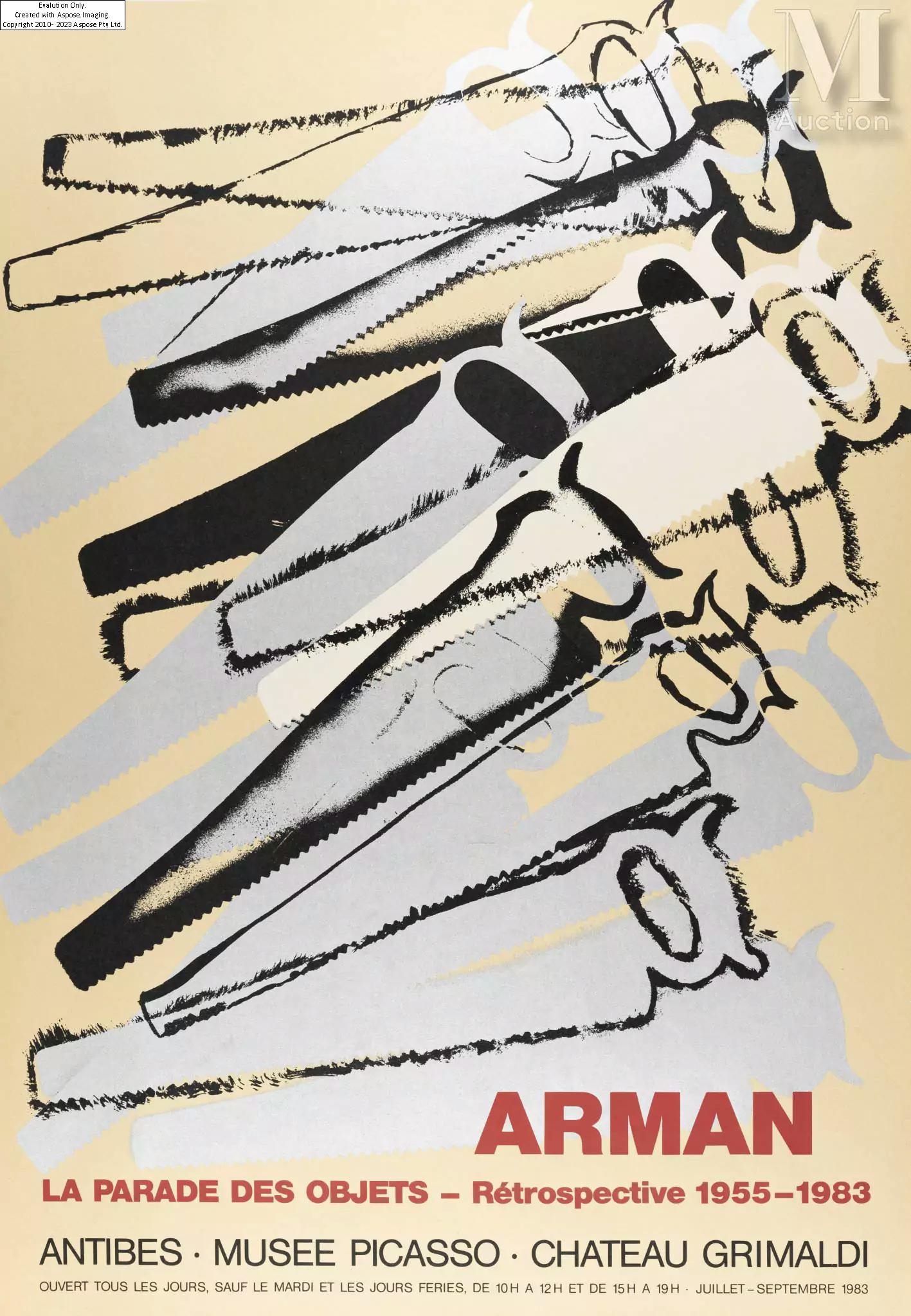 Fernandez Arman (1928-2005) - Colère de violons