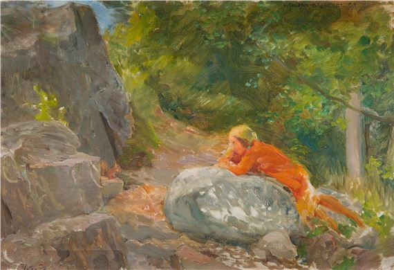 The Girl in the Forest by Venny Soldan-Brofeldt