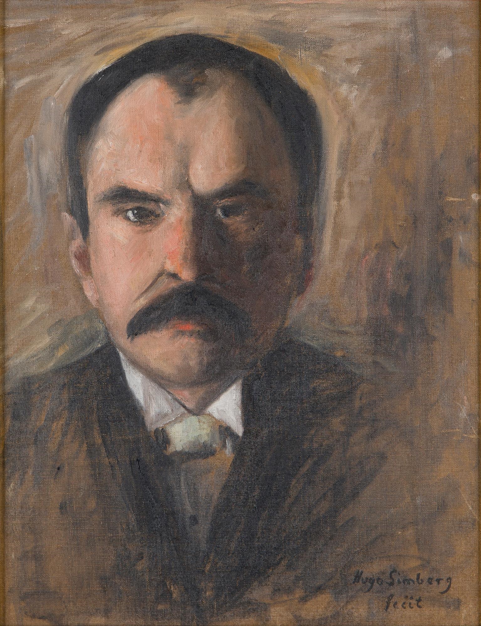 Hugo Simberg | Portrait of a Man | MutualArt