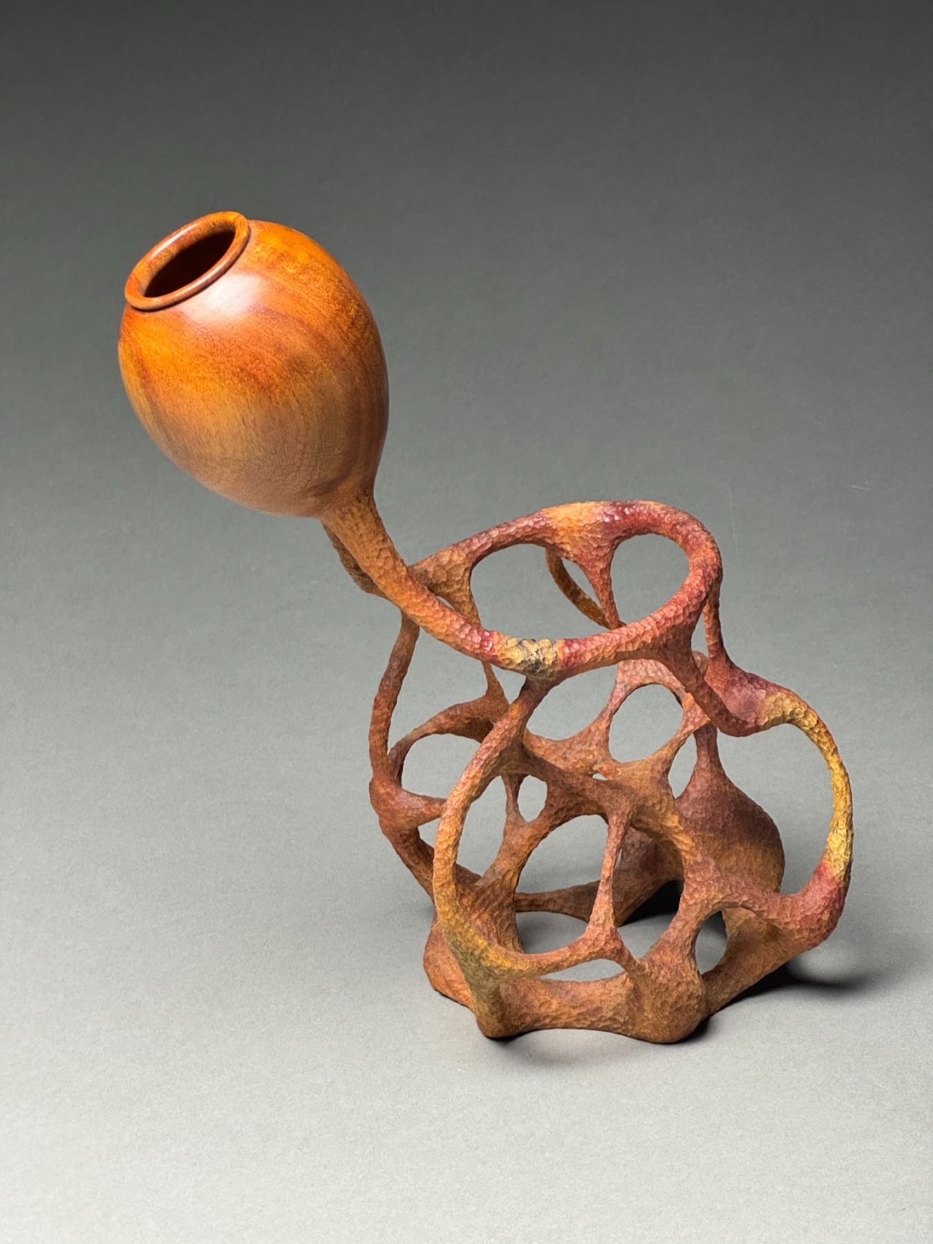 Artwork by Jean-Francois Escoulen, Terry Martin, Untitled, Made of Salmon bean wood