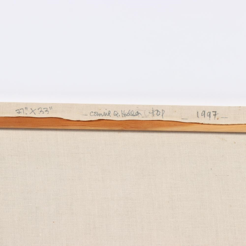 Artwork by Constance Quint Heller, Celestial Sphere, 1997, Made of mixed media on canvas