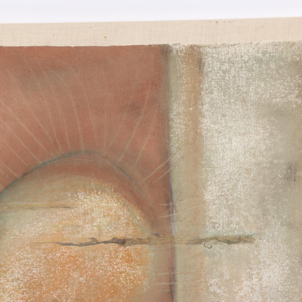 Artwork by Constance Quint Heller, Celestial Sphere, 1997, Made of mixed media on canvas