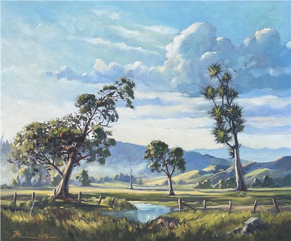 Tree Paddock – Tauwhare by Heinz Boehnke