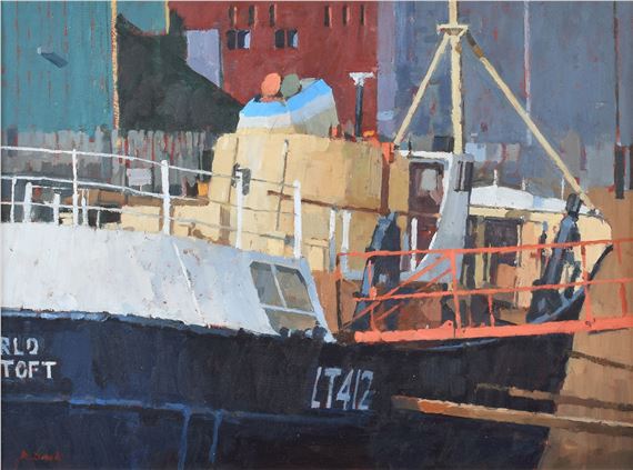 Heritage Trawler Mincarlo by Richard Dack, 1965