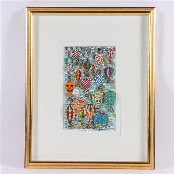 Which way is up] James Rizzi 3Dペインティング | James Rizzi New