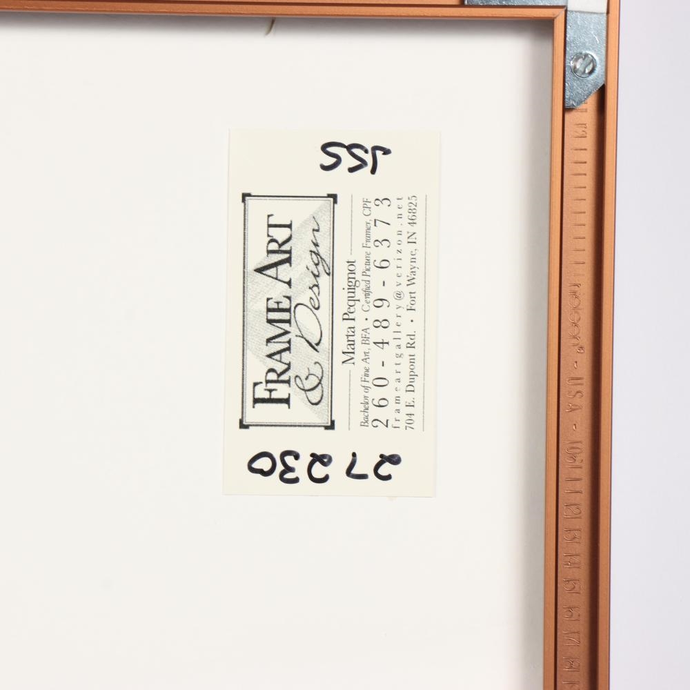 Artwork by Dawn Gerardot, Lizianthus, Made of silk painting