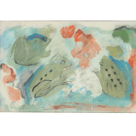 frogs, 1959 - Emily Abbott Nordfeldt