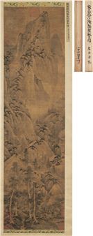 Steep ravine dense forest map - Juran