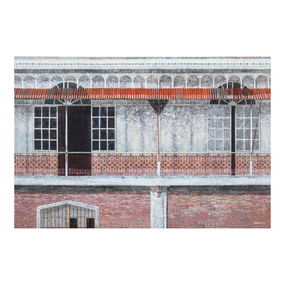 Artwork by Lino Severino, Lacson-Claparols House, Made of oil on canvas