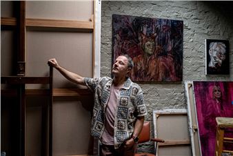 A Shock of Red for a Royal Portrait